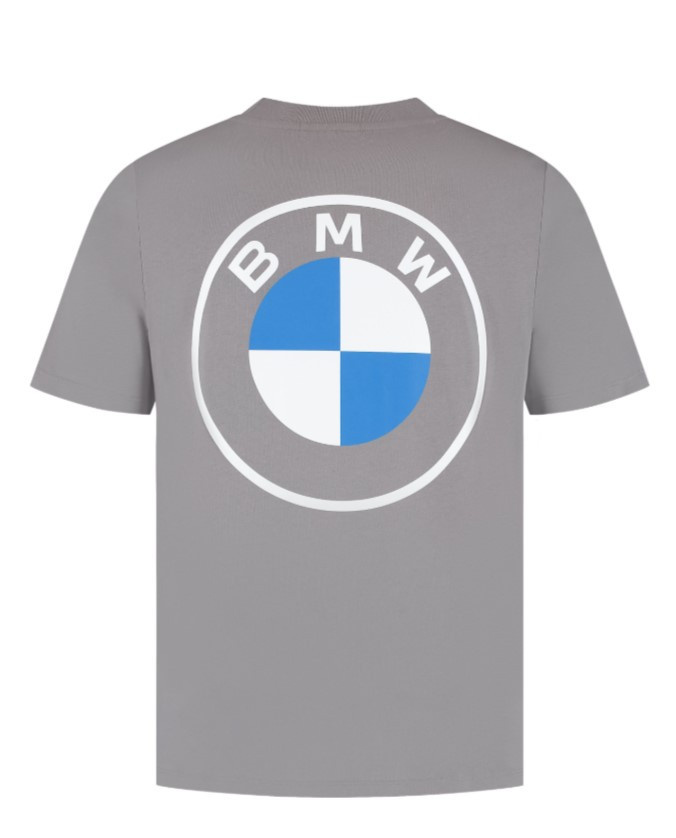 BMW Unisex T-shirt Logo Reverse Grey Regular Fit