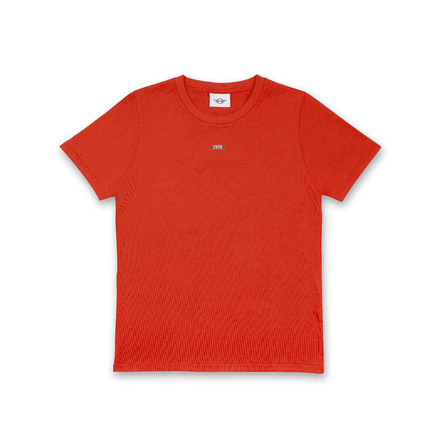 MINI Women's T-Shirt Wordmark Rebel Red Regular Fit view 2