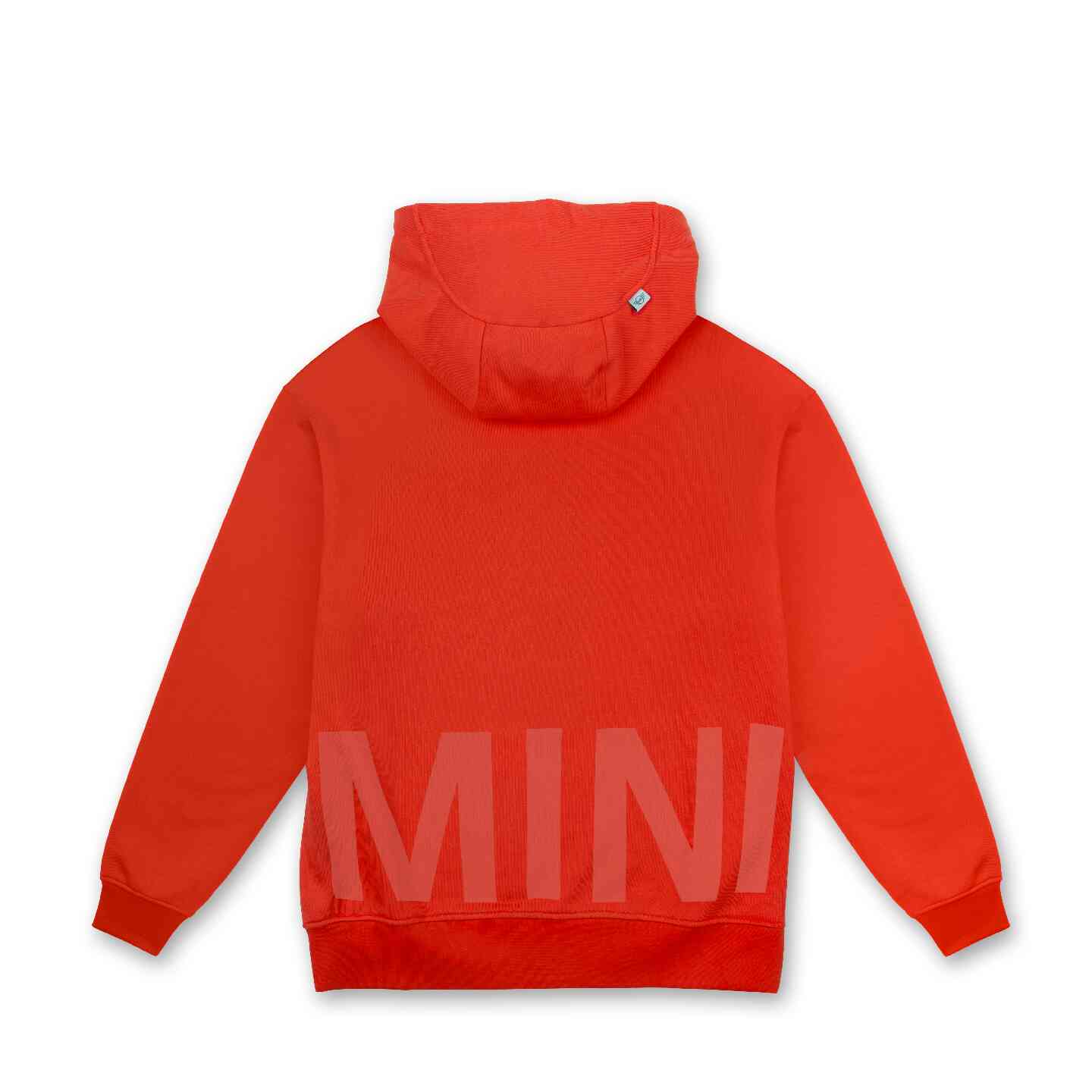 MINI Women's Wordmark Hoodie  Rebel Red Relaxed Fit