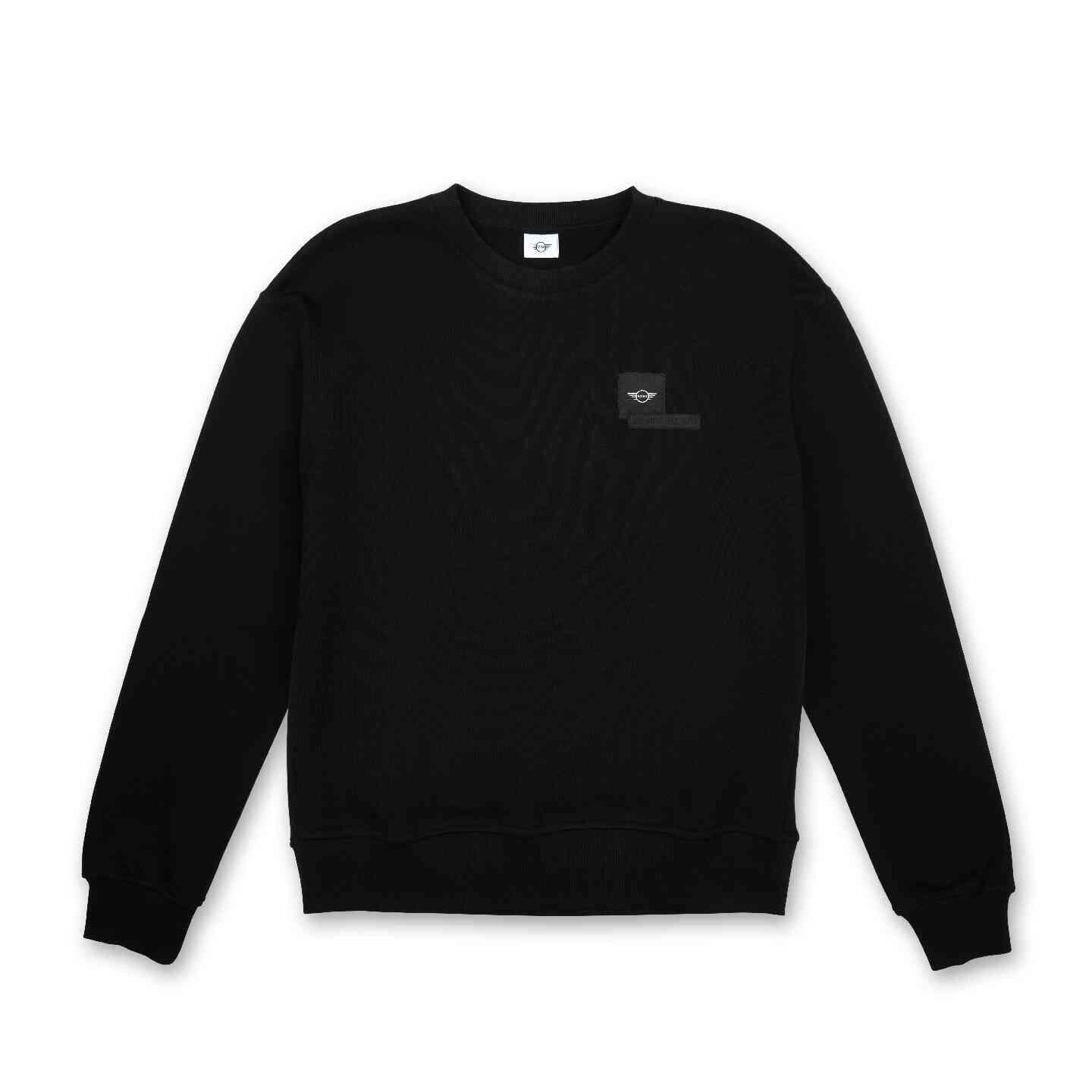MINI Men's Badge Sweatshirt Black Regular Fit