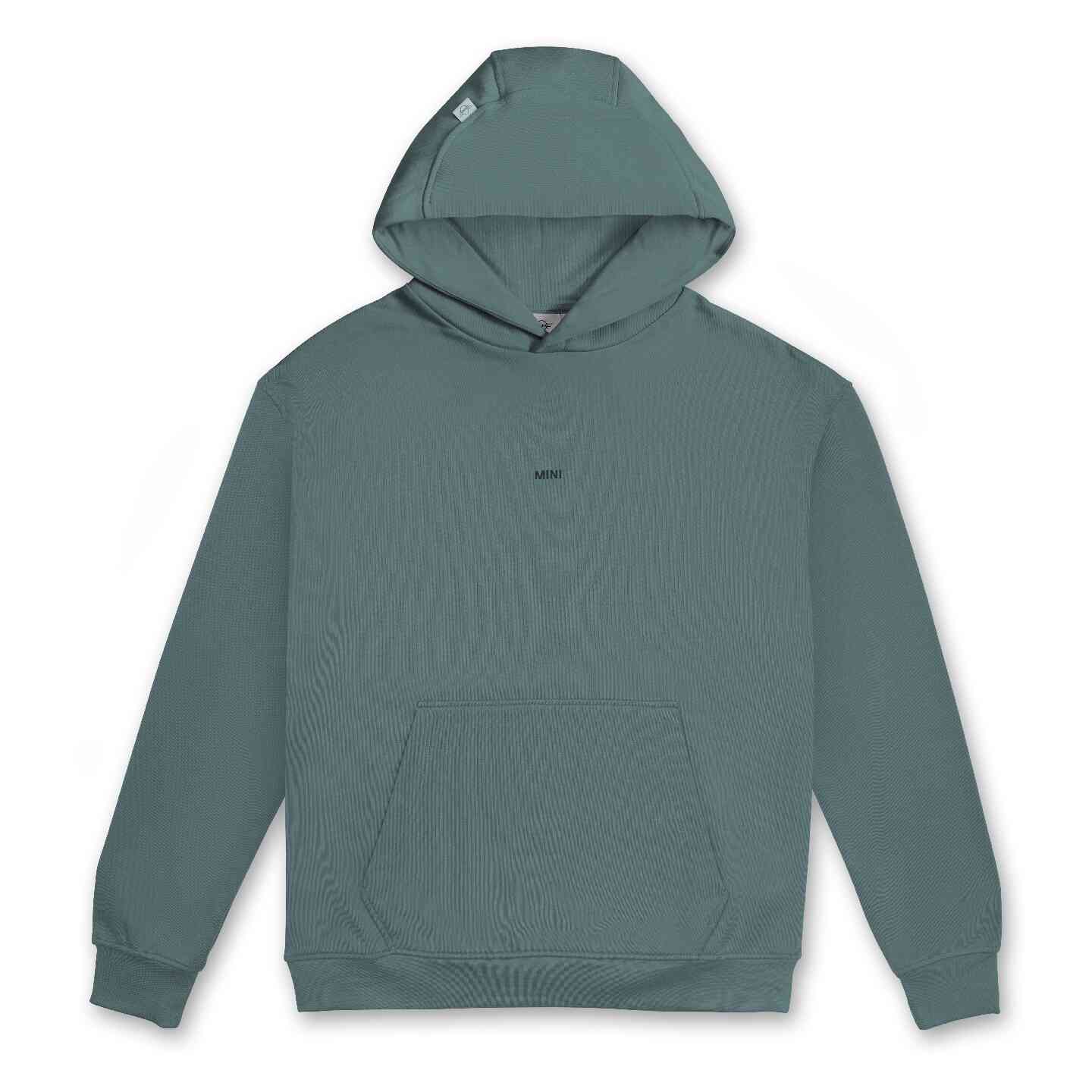 MINI Men's Wordmark Hoodie Smokey Green Relaxed Fit view 2