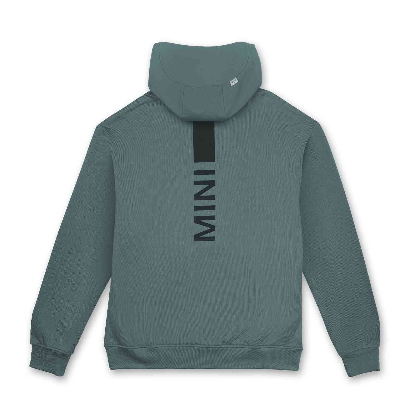 MINI Men's Wordmark Hoodie Smokey Green Relaxed Fit