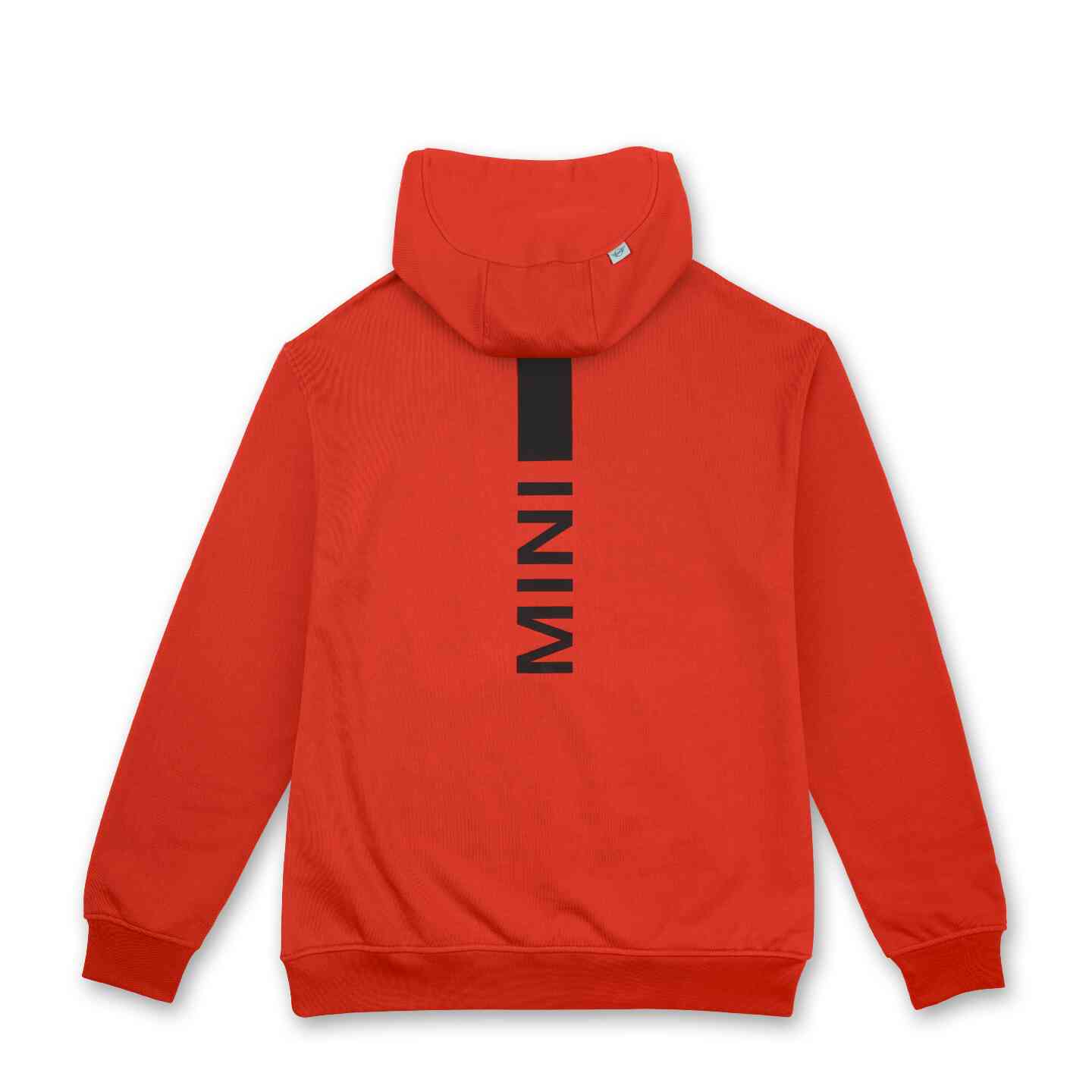 MINI Men's Wordmark Hoodie Rebel Red Relaxed Fit