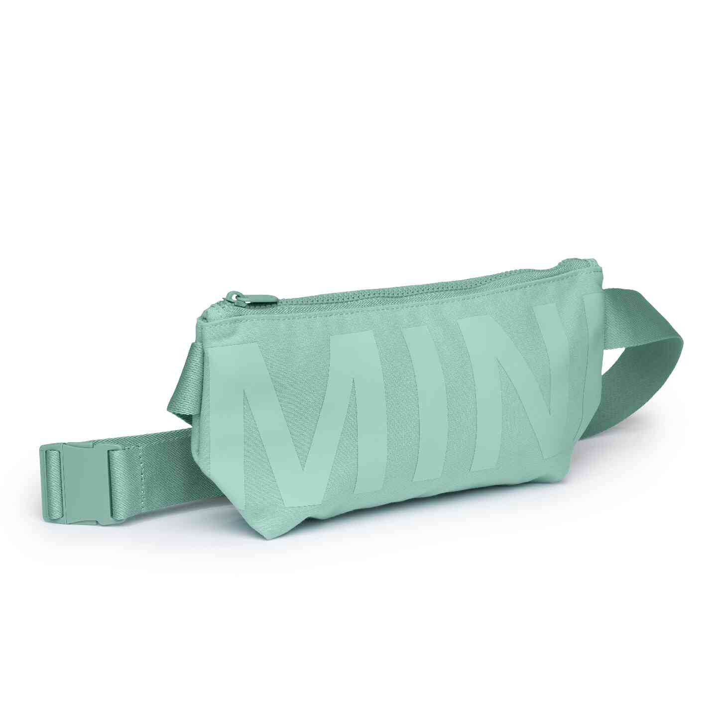 MINI Wordmark Cross Body Bag Ocean Wave Green