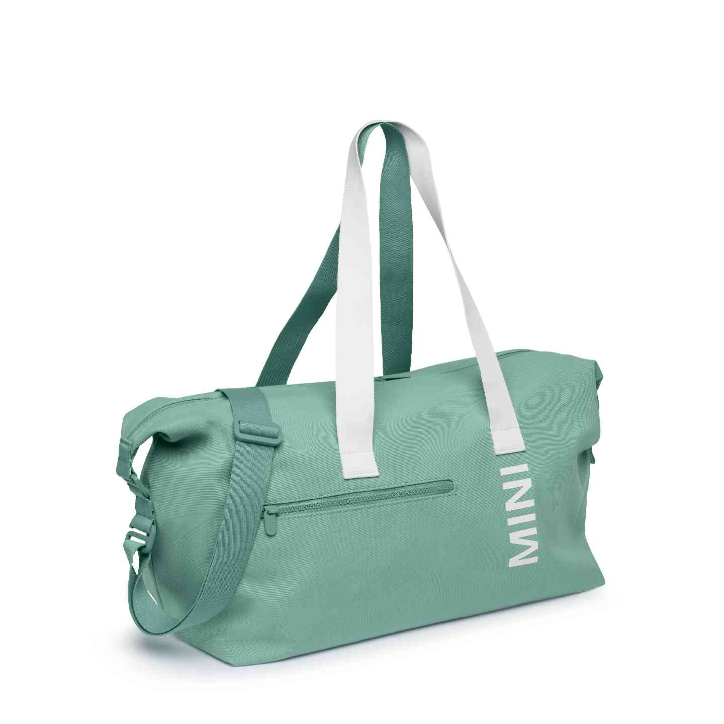 MINI Wordmark Duffle Bag Ocean Wave Green