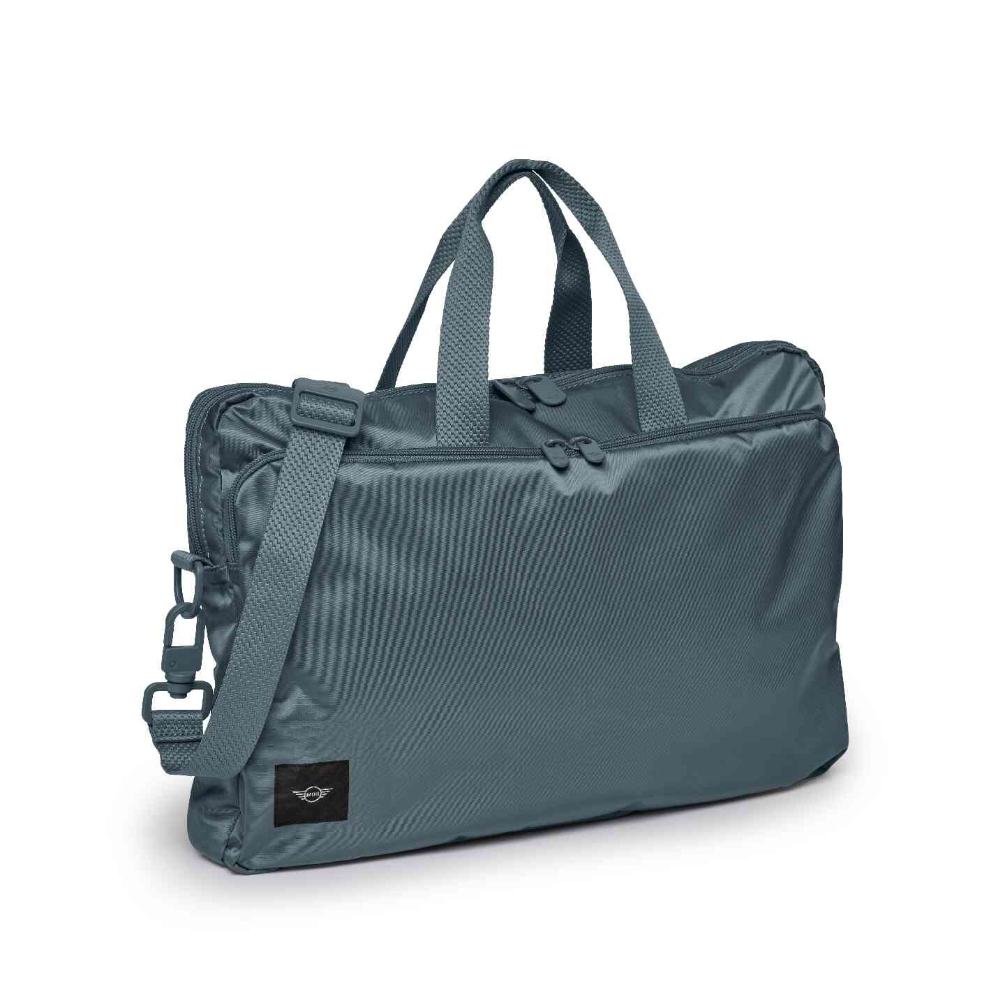 MINI Soft Wing Logo Laptop Bag Smokey Green