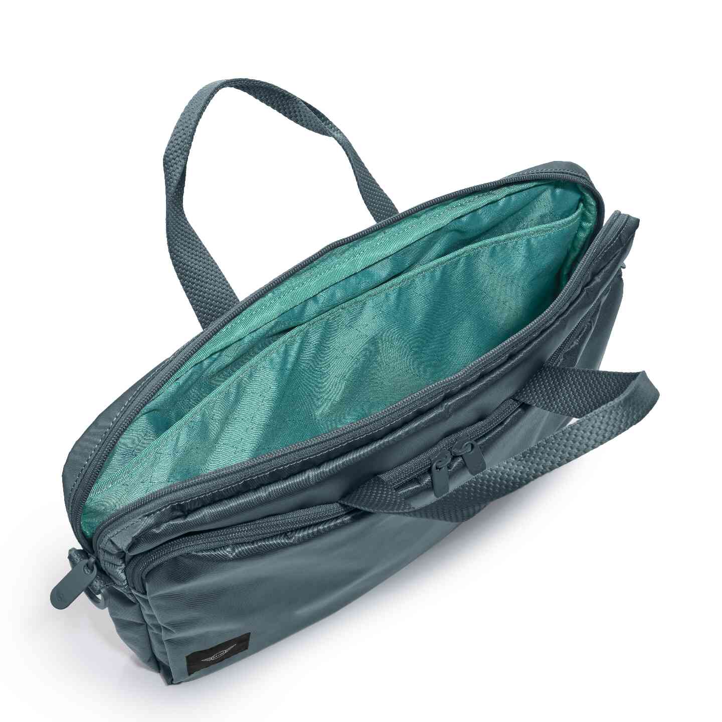 MINI Soft Wing Logo Laptop Bag Smokey Green view 3