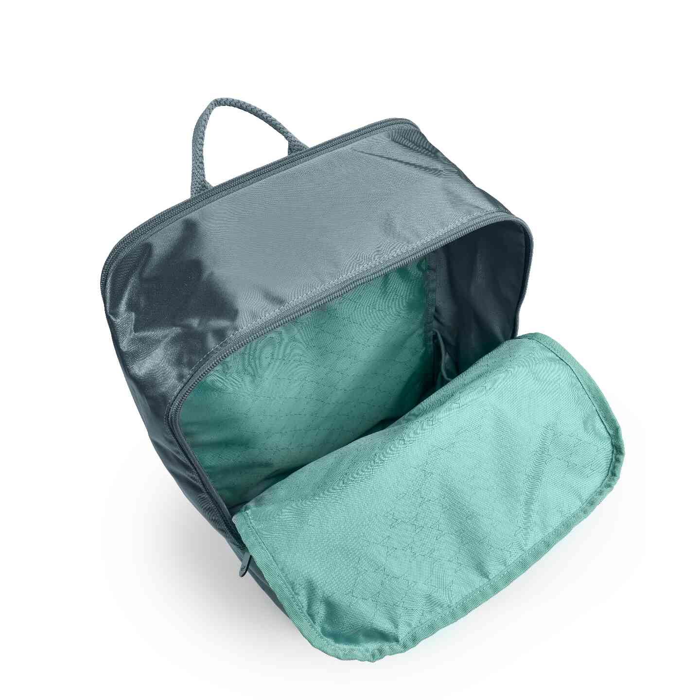MINI Soft Wing Logo Backpack Smokey Green view 3