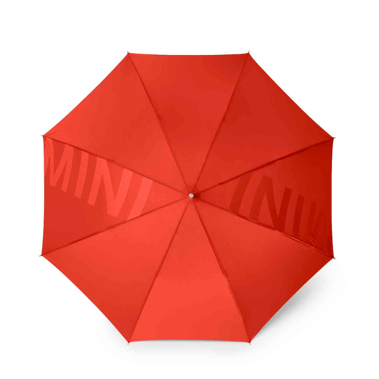 MINI Wordmark Walking Stick Umbrella Rebel Red