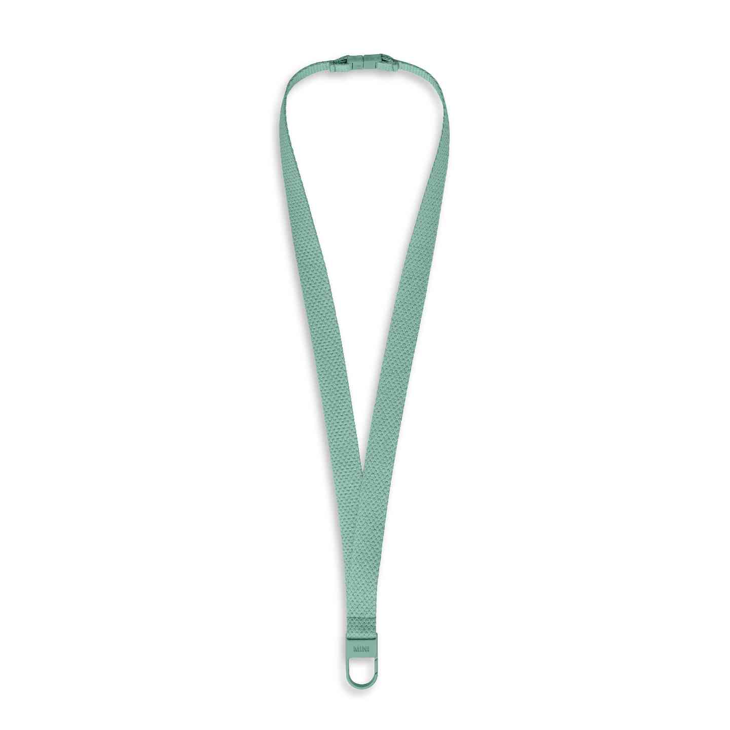 MINI Ribbon Lanyard Ocean Wave Green