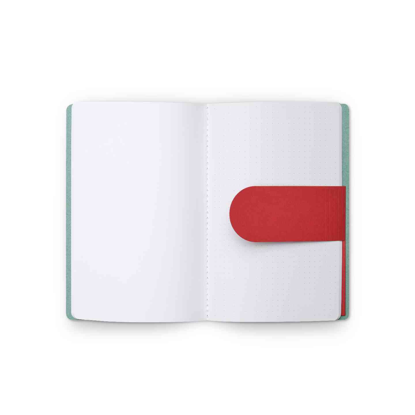 MINI Notebook White Ocean Wave Green view 2