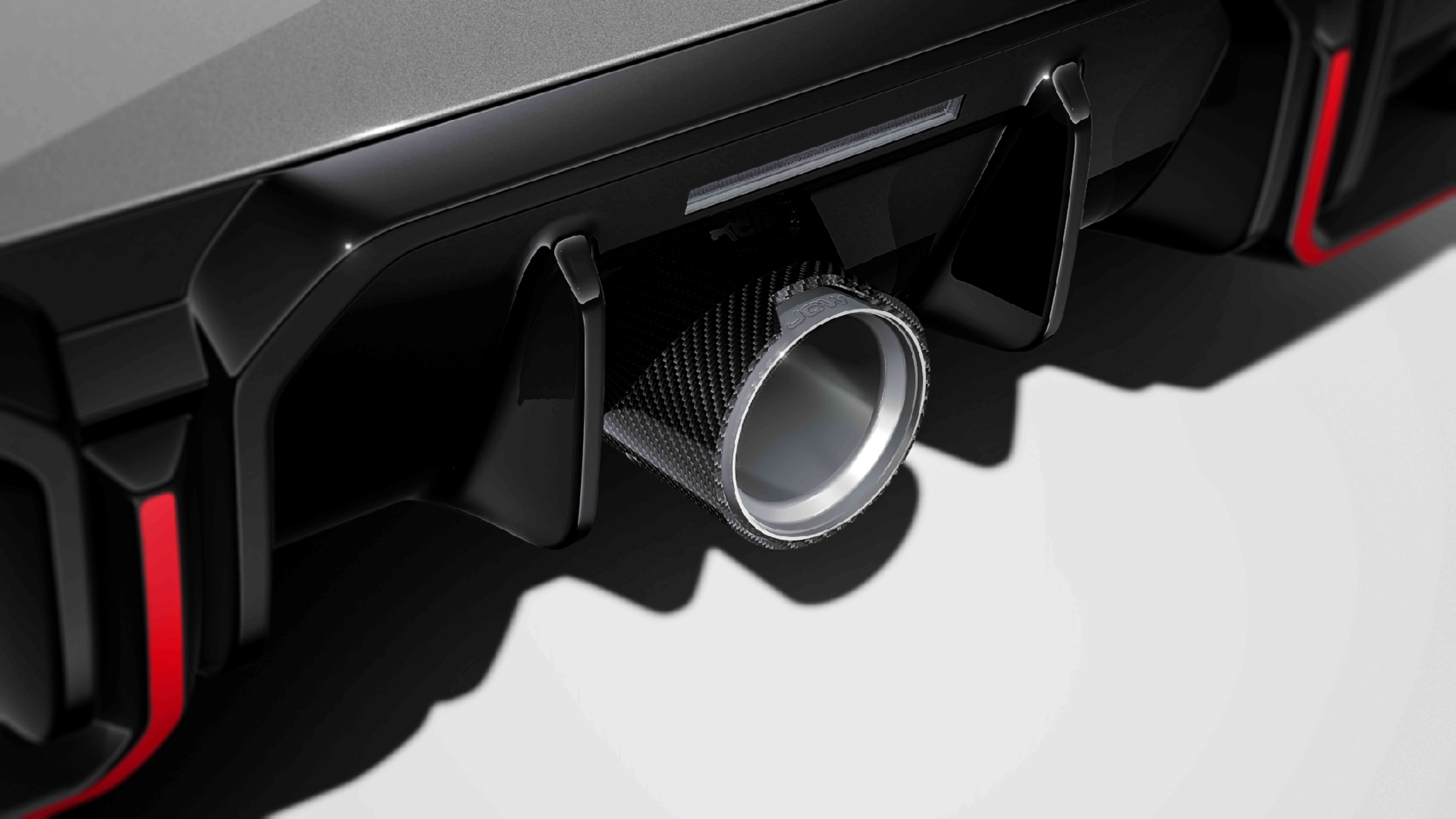 JCW Carbon Tailpipe Cover Fits F66 F67 JCW