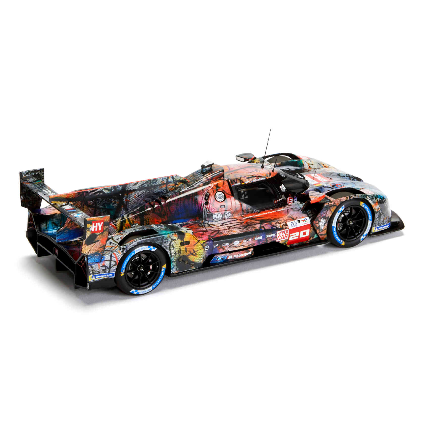 BMW Miniature Art Car #20 Julie Mehretu, M Hybrid V8