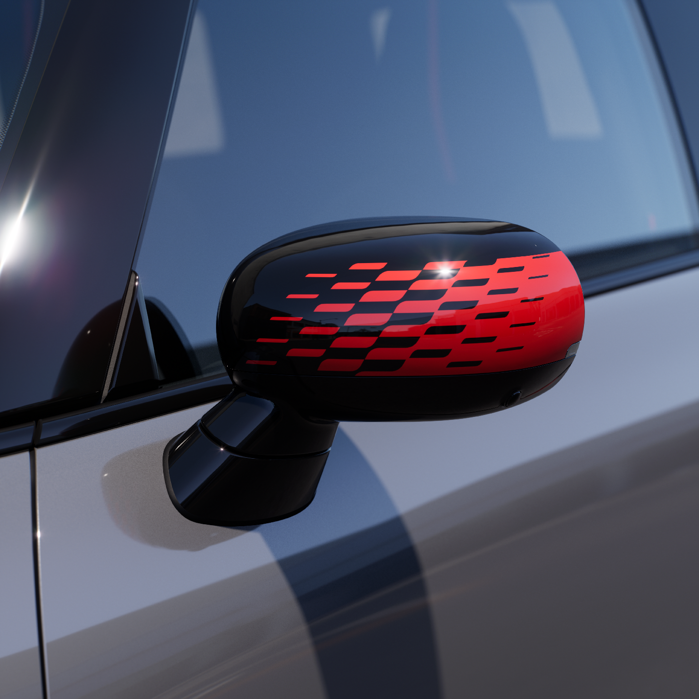 JCW Genuine Left Exterior Mirror Cap Cover Fits J01 J05 51165B35217