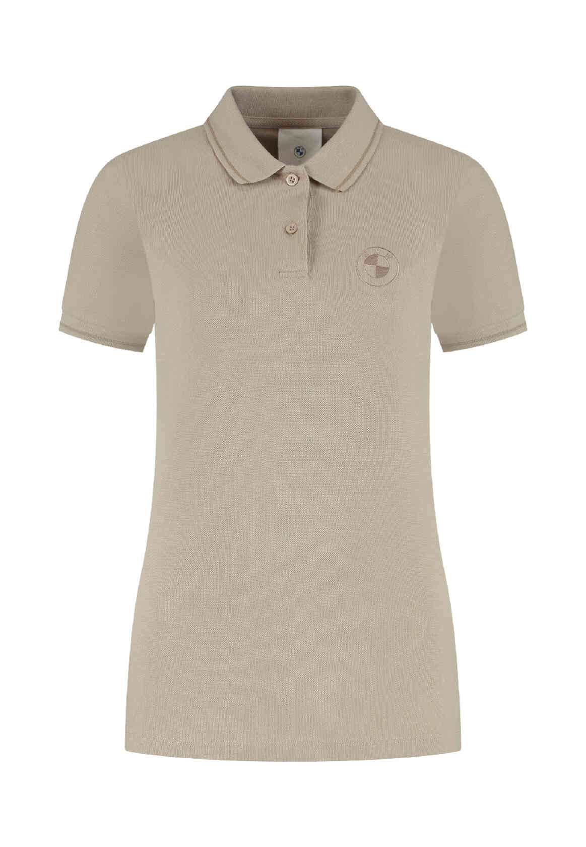 BMW Poloshirt Ladies Beige