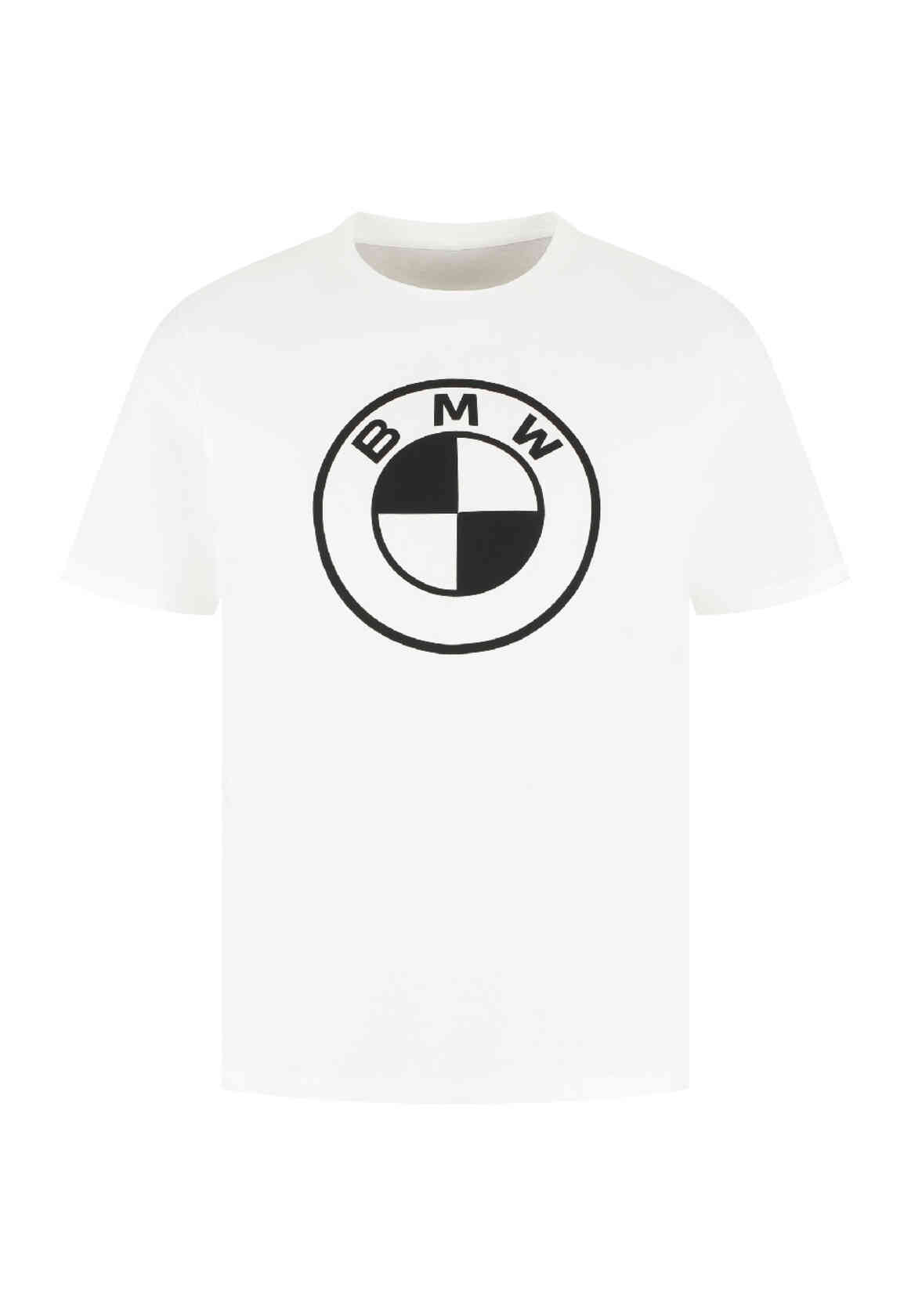 BMW Unisex T-Shirt Logo White Regular Fit