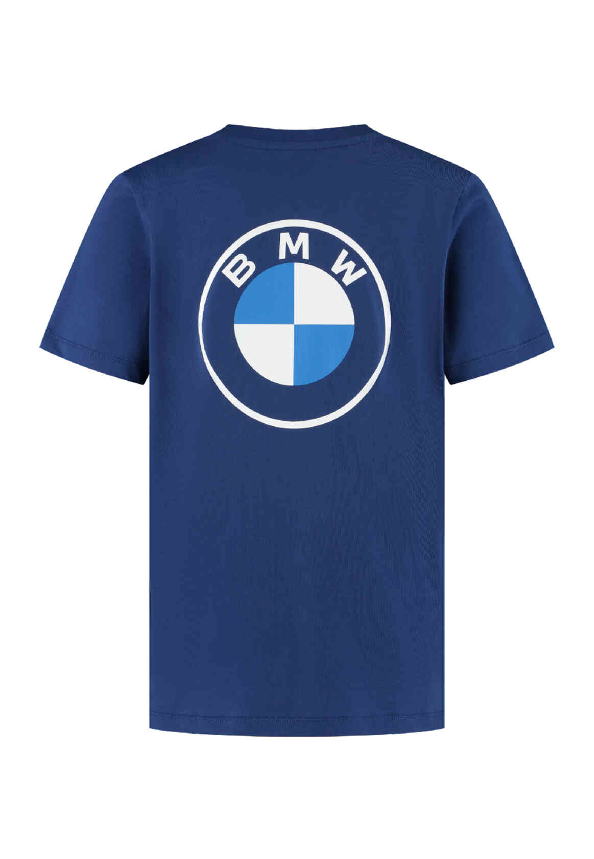 BMW T-Shirt Logo Reverse Kids Blue view 4