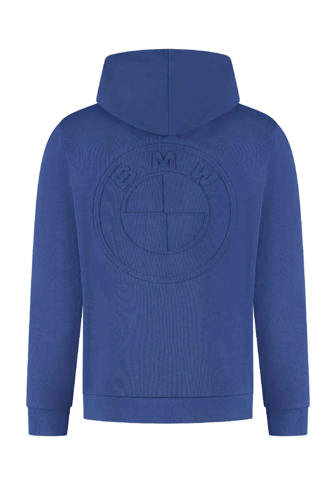 BMW Sweathoodie Logo Embossed Unisex Blue view 2