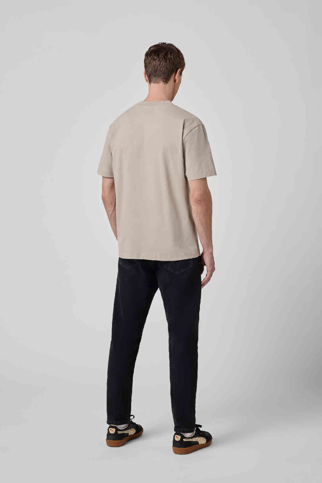BMW T-Shirt Tasche Arc Unisex Greige view 3