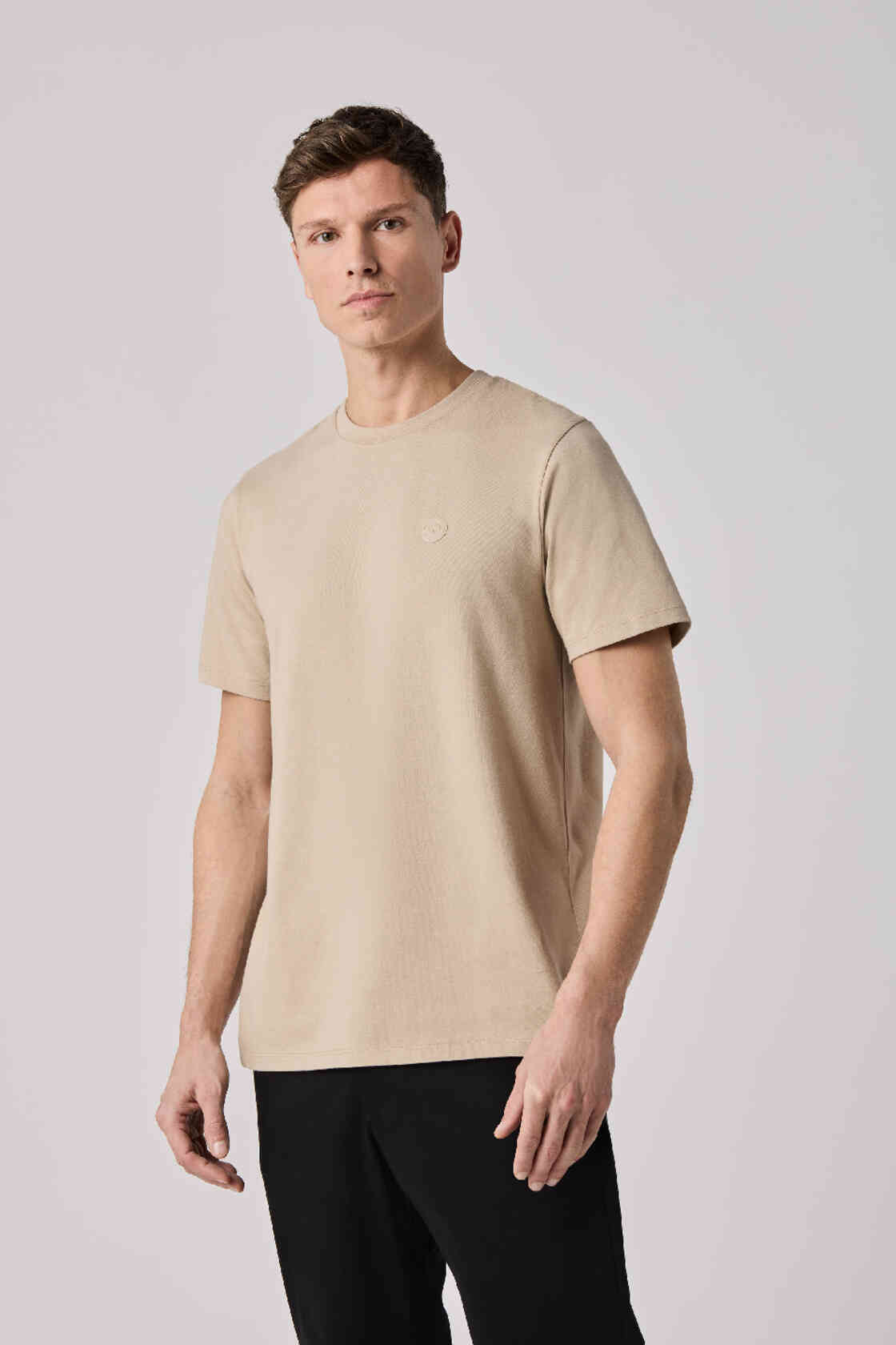 BMW T-Shirt Grafik Dark Beige view 2