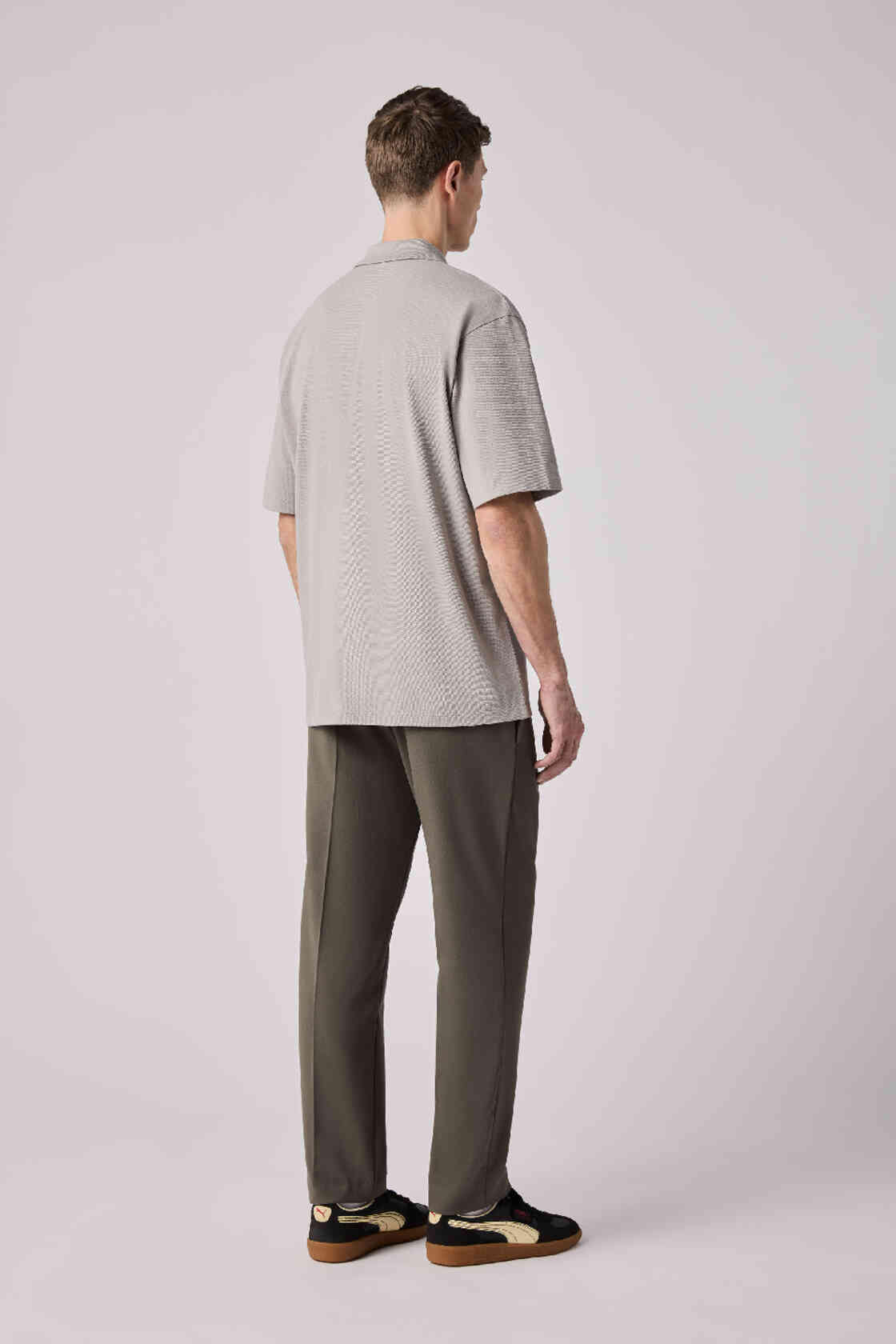 BMW Poloshirt Z1 Pixel Car Oversized Grey view 2