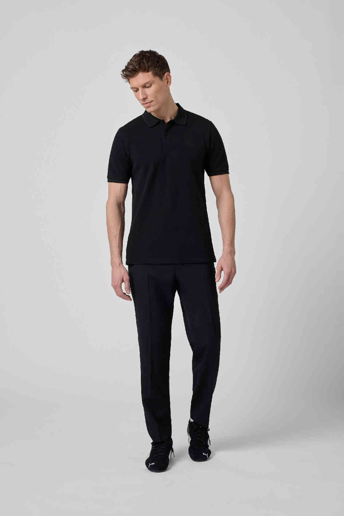 BMW Poloshirt Mens Black view 3