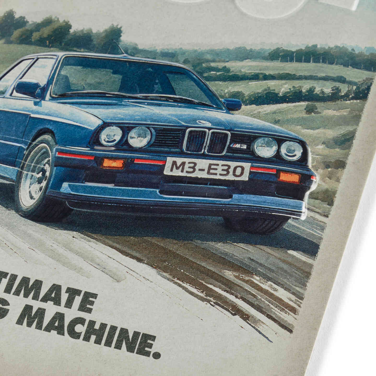 BMW Metal Sign E30 view 2