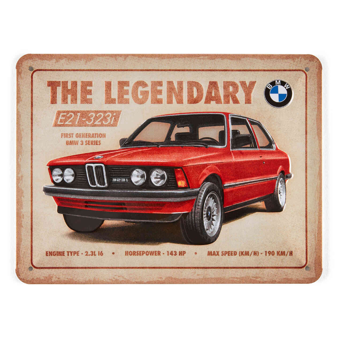 BMW Metal Sign E21