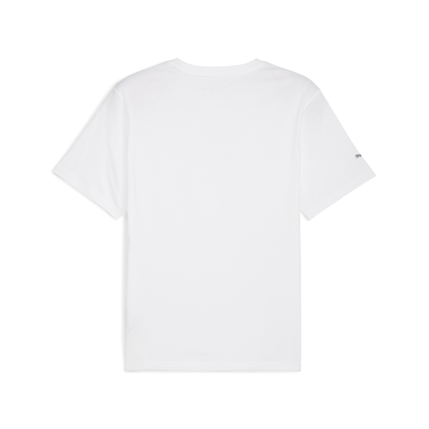 PUMA BMW M Motorsport Women's Essential Logo Tee II White Relaxed Fit view 2