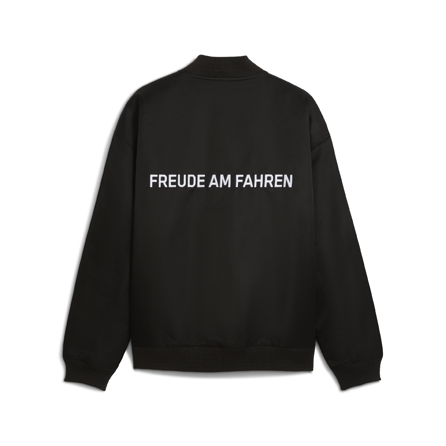 PUMA BMW 50 Years of 3 Series Freude Unisex Bomber Jacket Black Relaxed Fit  view 2