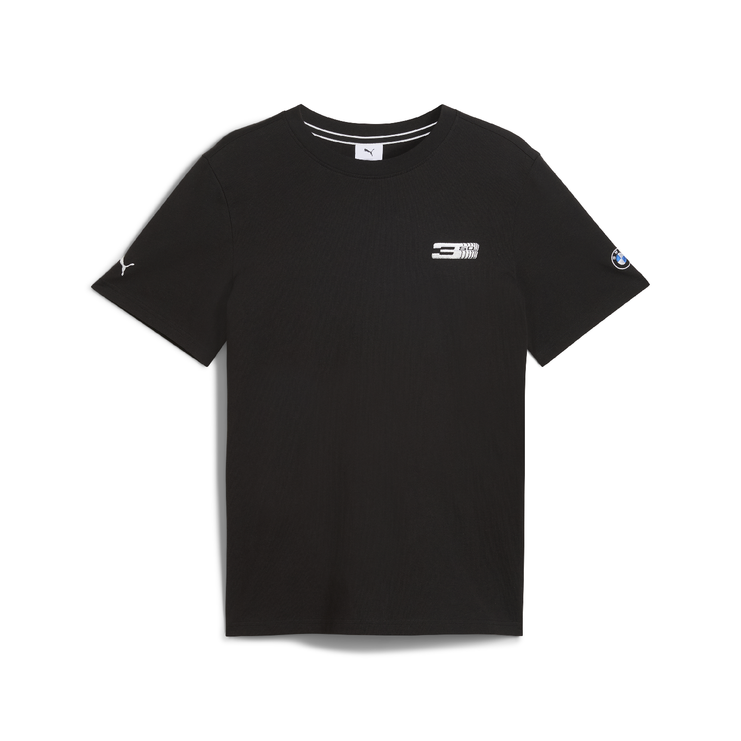 PUMA BMW 50 Years of 3 Series Graphic Car Unisex T-Shirt Black Relaxed Fit view 2