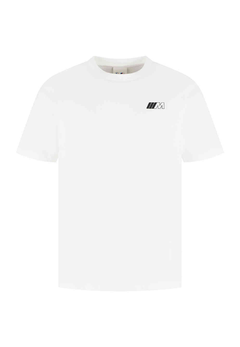 BMW M Unisex T-Shirt The Ultimate Driving Machine White Regular Fit view 2