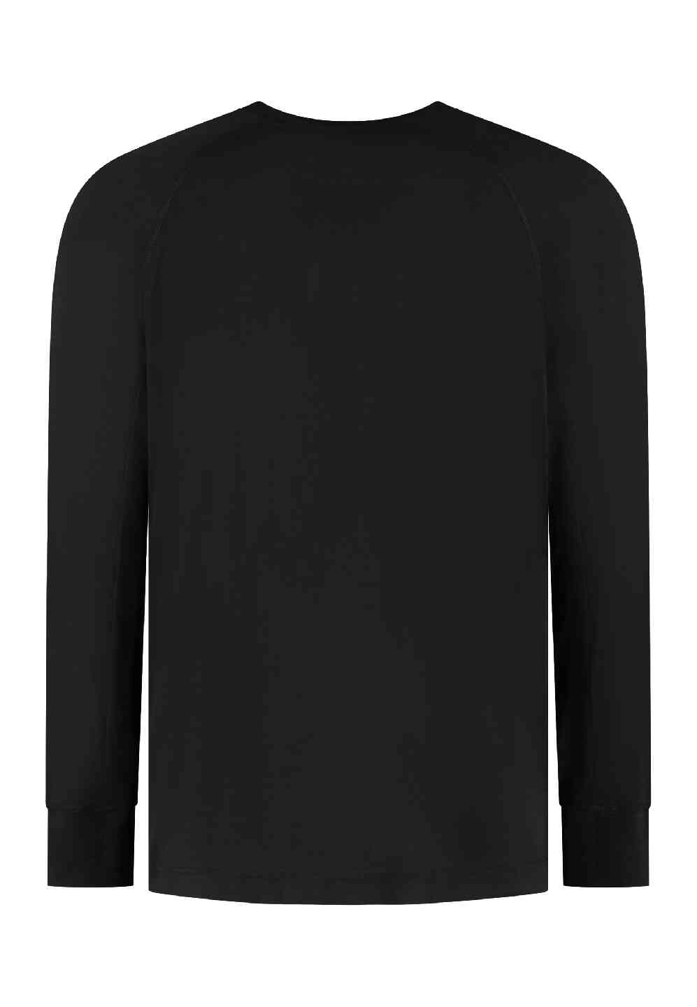 BMW M Unisex Longsleeve T-Shirt Merino Black Regular Fit view 2