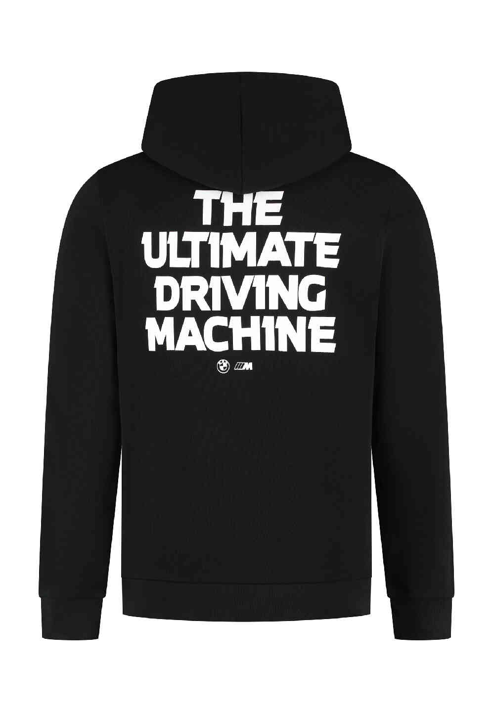 BMW M Unisex Sweathoodie The Ultimate Driving Machine Black Regular Fit