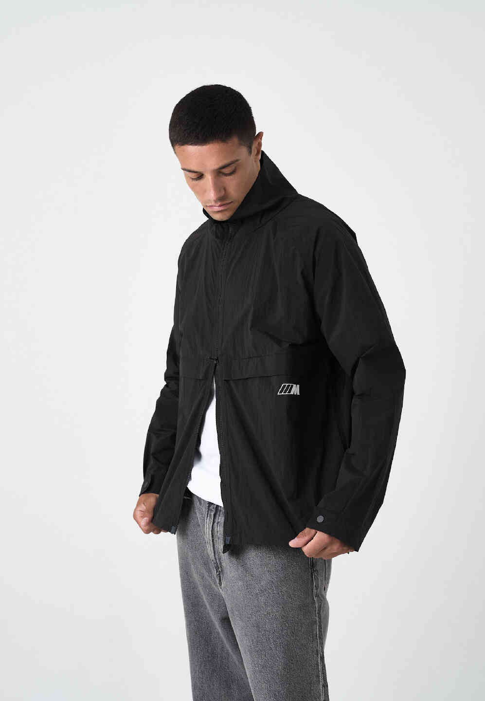 BMW M Unisex Travel Jacket Black Regular Fit