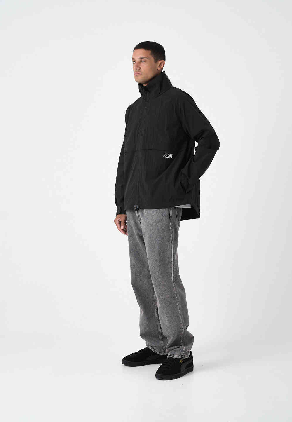 BMW M Unisex Travel Jacket Black Regular Fit view 5
