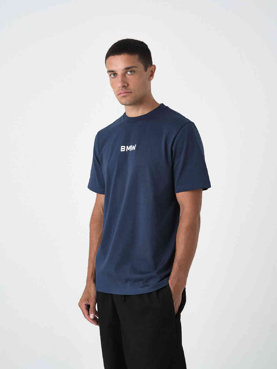 BMW Unisex T-Shirt Blue Regular Fit view 3