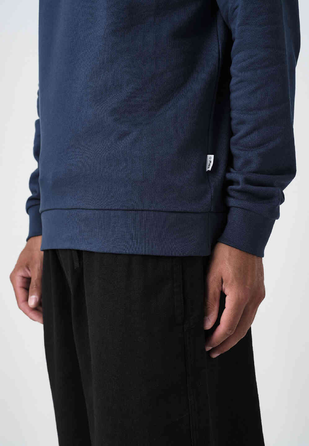 BMW Unisex Sweathoodie Blue Regular Fit view 4