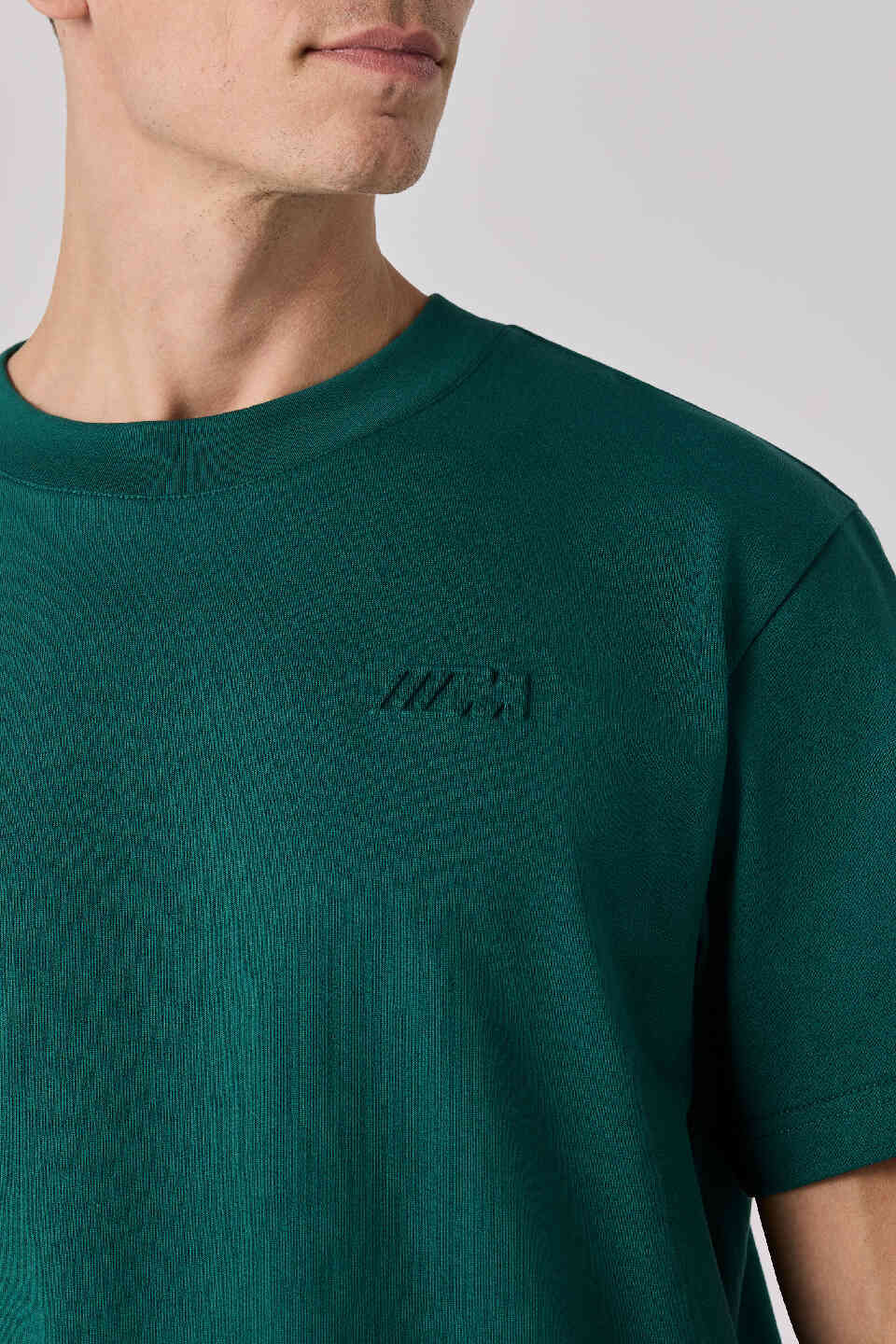 BMW M Unisex T-Shirt Logo Reverse Green Oversized Fit view 4