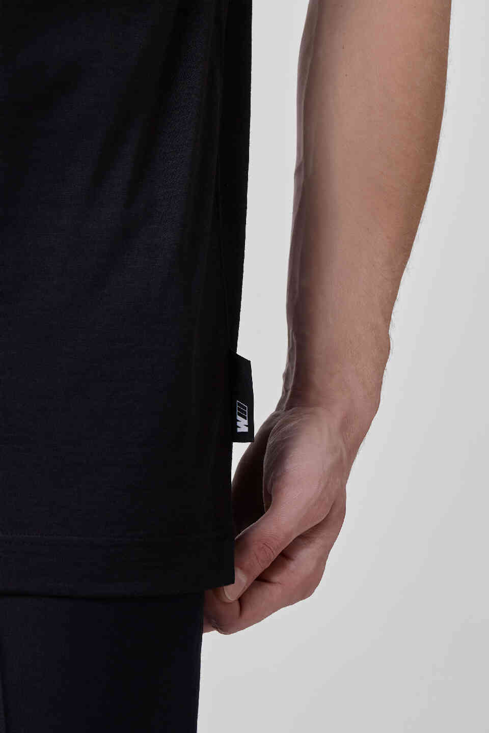 BMW M Unisex T-Shirt Merino Black Regular Fit view 5