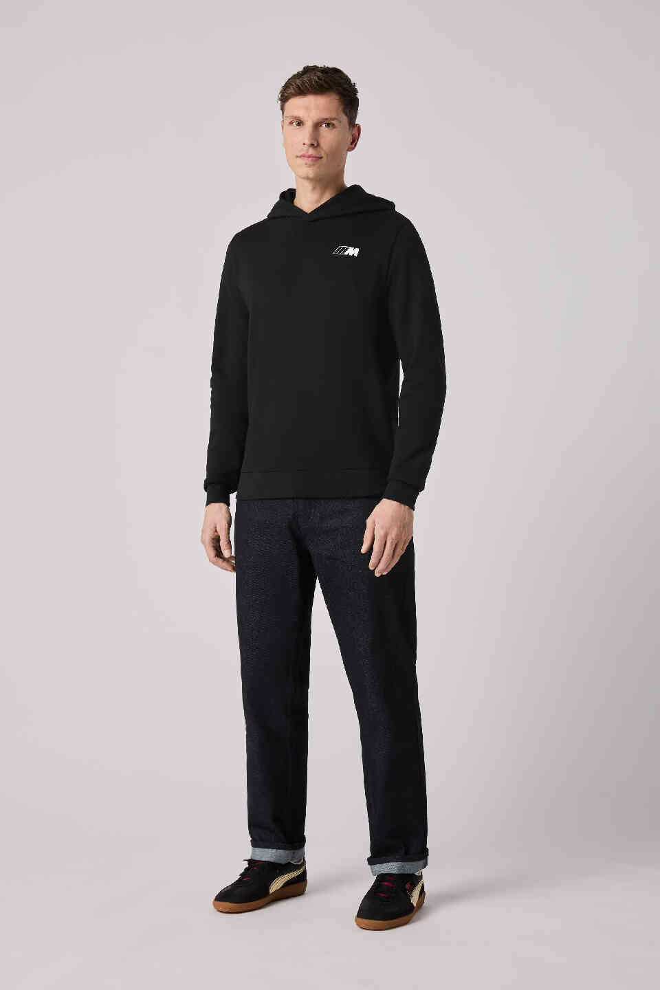 BMW M Unisex Sweathoodie The Ultimate Driving Machine Black Regular Fit view 6