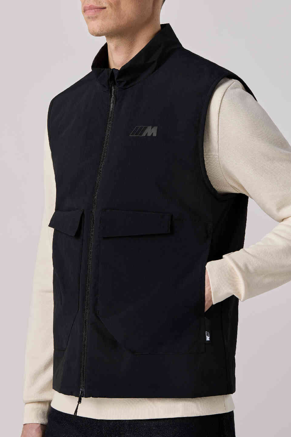 BMW M Unisex Vest Black Regular Fit view 5