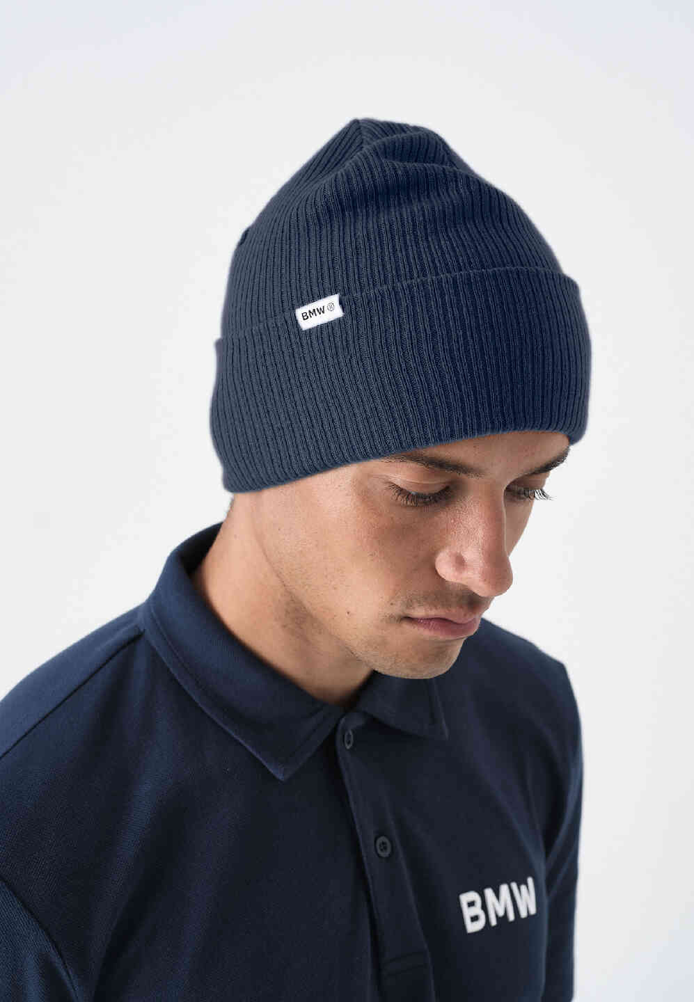 BMW Beanie Blue view 3