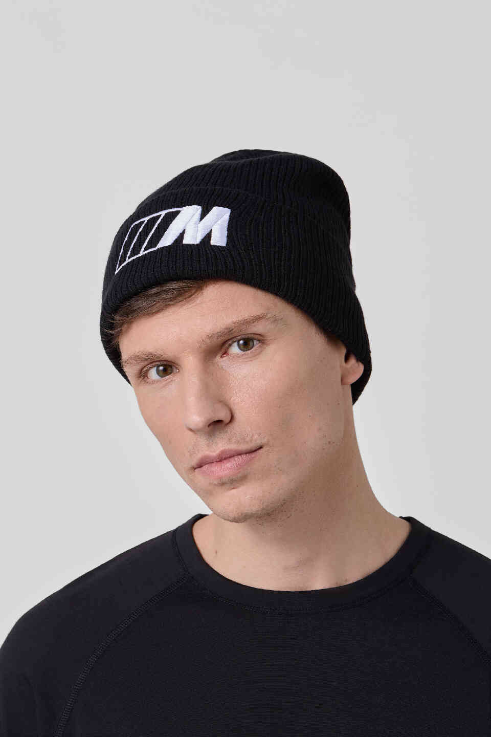 BMW M Beanie Black view 3