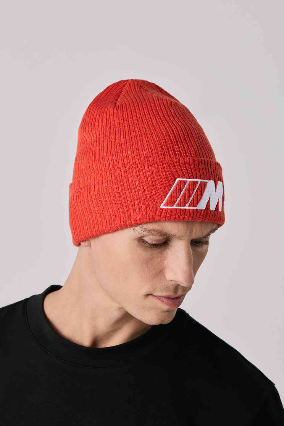BMW M Beanie Orange view 5
