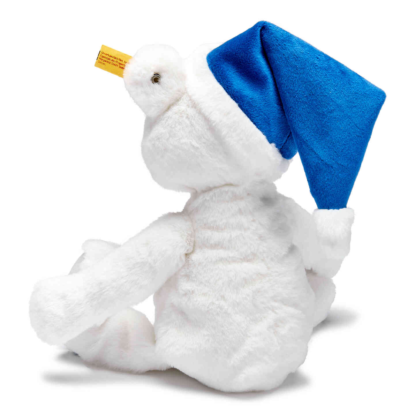 BMW Christmas Steiff Teddy Bear with Hat view 2