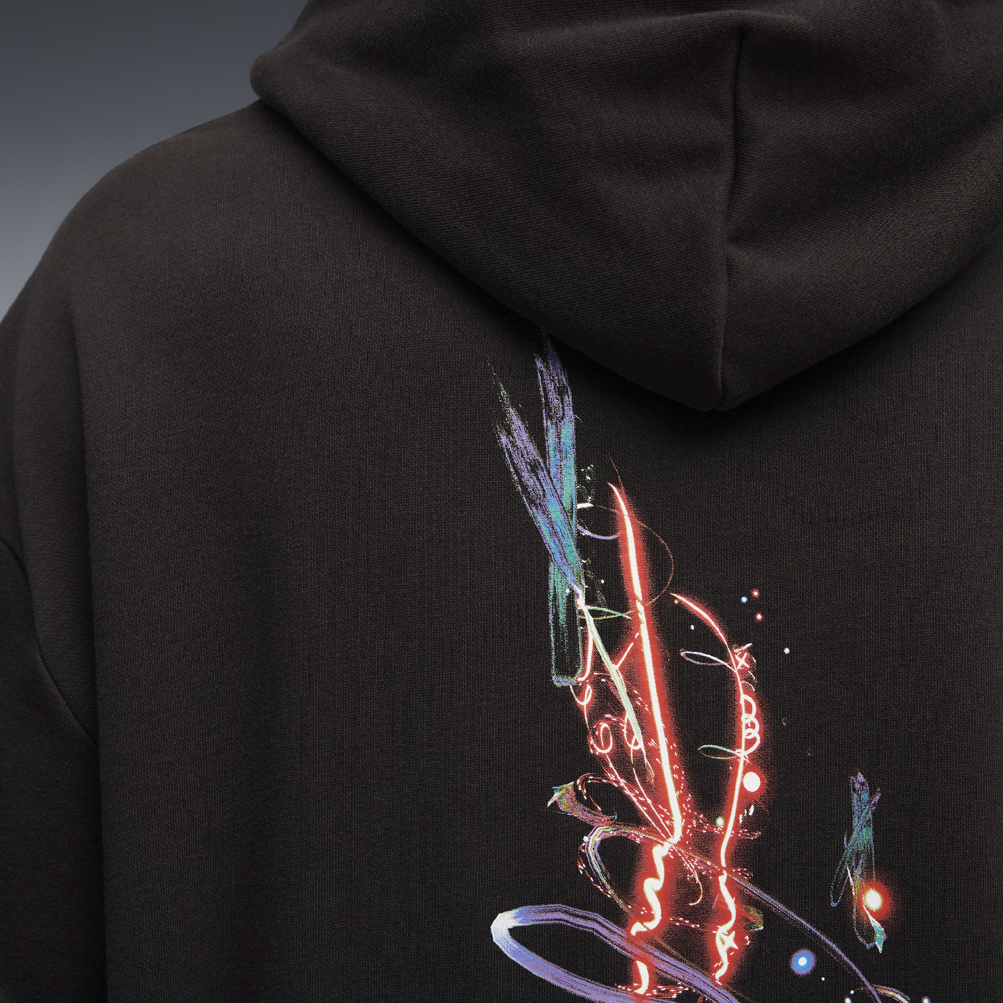 PUMA BMW M Motorsport Cao Fei Unisex  Racer Hoodie Black Relaxed Fit view 6