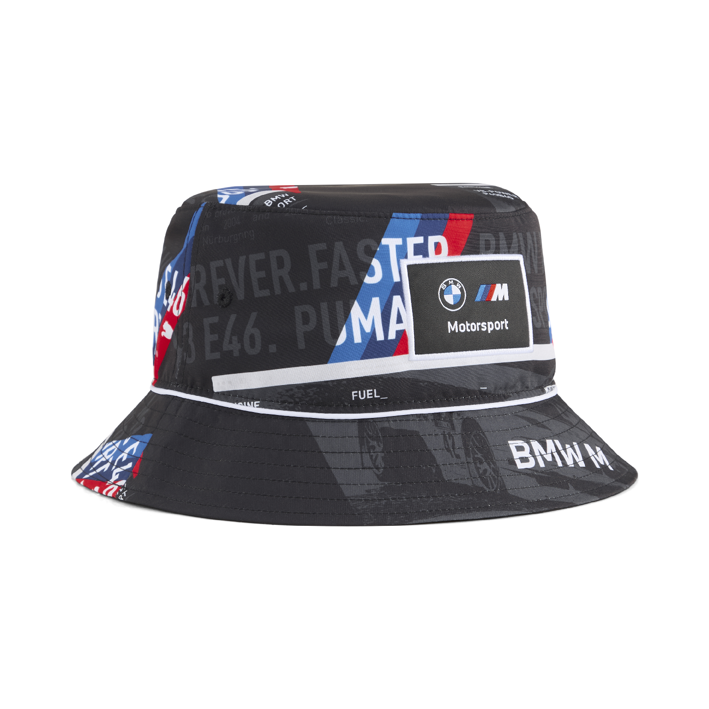BMW M Motorsport AOP Bucket Hat Black All-Over Print