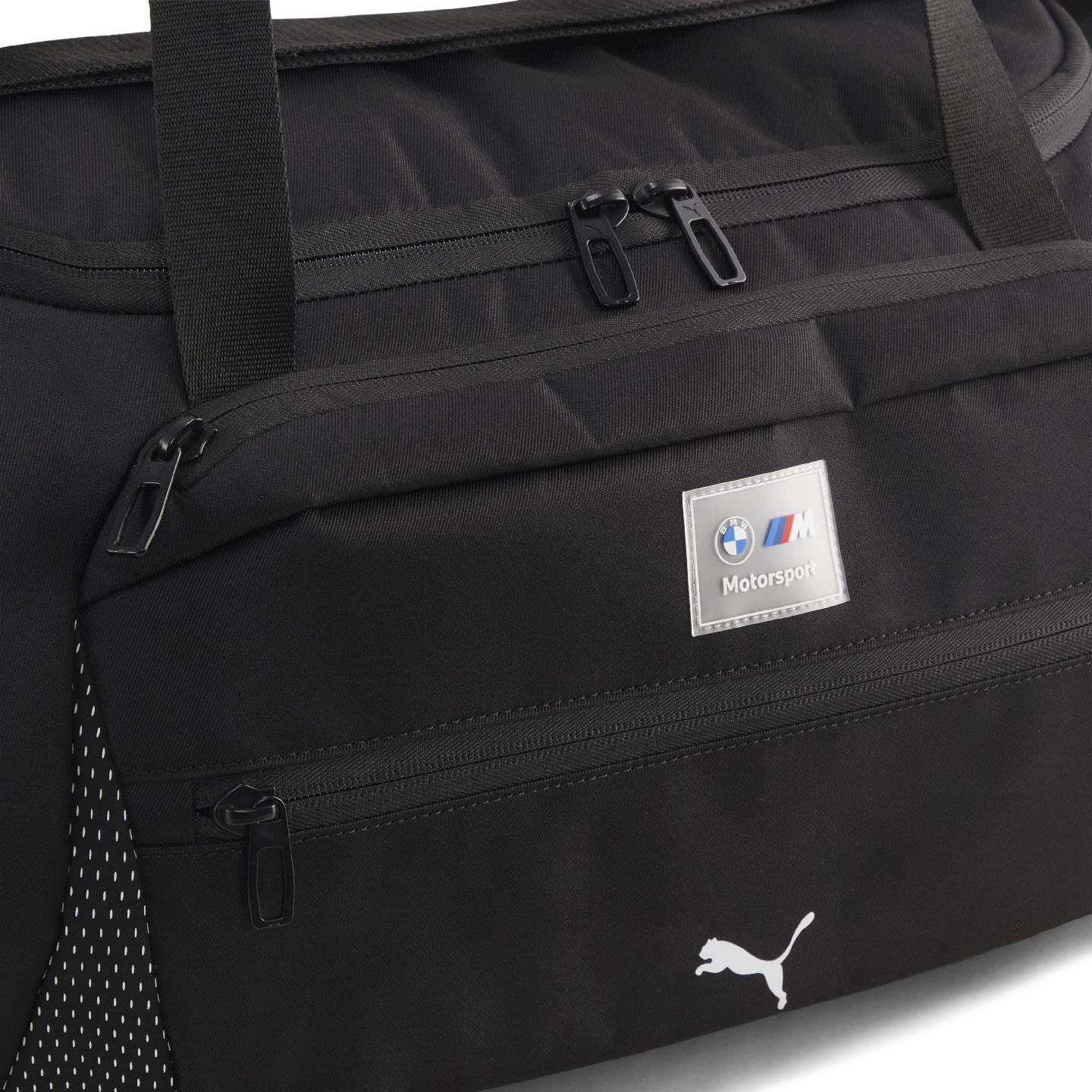 BMW M Motorsport Barrel Bag Black Adjustable Strap view 3