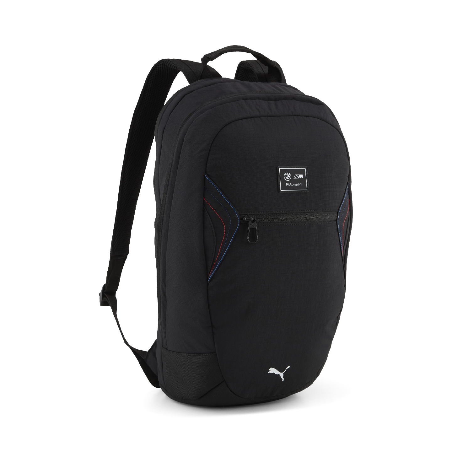 BMW M Motorsport Backpack SMU Black Laptop Compartment Adjustable Straps